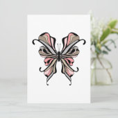 Schmetterling Einladung (Stehend Vorderseite)