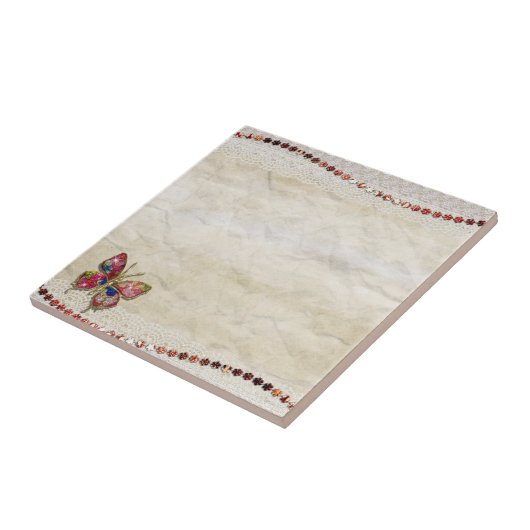 Schmetterling elegant fliese (Seite)