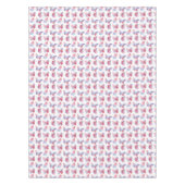 Schmetterling - Elegante Pastel-Schmetterlinge-Rüc Tischdecke (Vorderseite)