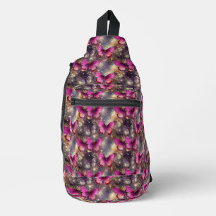 Schmetterling Eleganz Rucksack Schimmernd