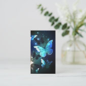 Schmetterling Empfehlungskarte (Stehend Vorderseite)