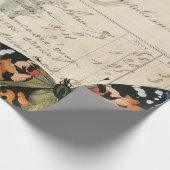Schmetterling Ephemera Decoupage Papier Geschenkpapier (Ecke)