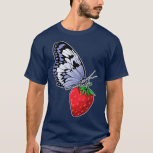 Schmetterling Erdbeere T-Shirt