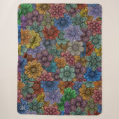 "Schmetterling - Erfolg" Sherpadecke (Vorderseite)