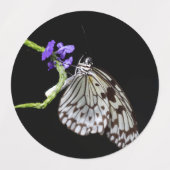 Schmetterling Etiketten (Design 1)