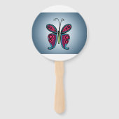 Schmetterling Fächer (Rückseite)