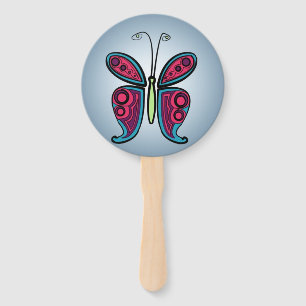 Schmetterling Fächer