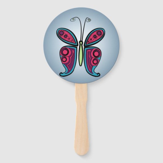 Schmetterling Fächer (Vorderseite)