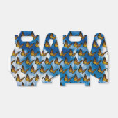 Schmetterling-Fahne Geschenkschachtel (Ungefaltet)