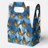 Schmetterling-Fahne Geschenkschachtel (Geöffnet)