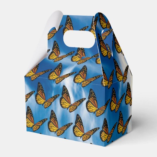 Schmetterling-Fahne Geschenkschachtel (Vorderseite)