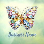 Schmetterling Fensteraufkleber (Blatt 3)