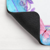 Schmetterling-fertigen Sie es für immer besonders Mousepad (Ecke)