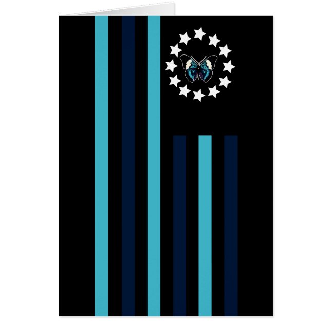 Schmetterling - Flagge (Vorne)