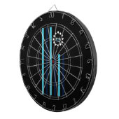 Schmetterling - Flagge Dartscheibe (Vorderseite rechts)