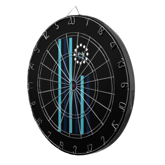 Schmetterling - Flagge Dartscheibe (Vorderseite rechts)