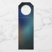 Schmetterling Flaschenanhänger (Rückseite)