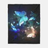 Schmetterling Fleecedecke (Vorderseite)