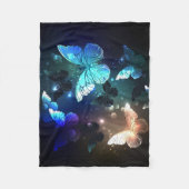 Schmetterling Fleecedecke (Vorderseite)