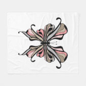 Schmetterling Fleecedecke (Vorderseite (Horizontal))