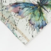Schmetterling Fleecedecke (Ecke)