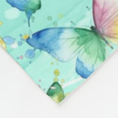 Schmetterling Fleecedecke (Ecke)