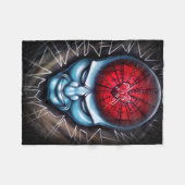 "Schmetterling" Fleecedecke (Vorderseite (Horizontal))