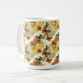 Schmetterling flüstert in die Erde Kaffeetasse (Vorderseite Links)