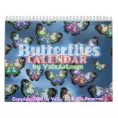 Schmetterling Flutterby in Valxart Kalender (Titelbild)