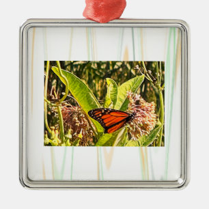 Schmetterling-Foto-Ornament Ornament Aus Metall