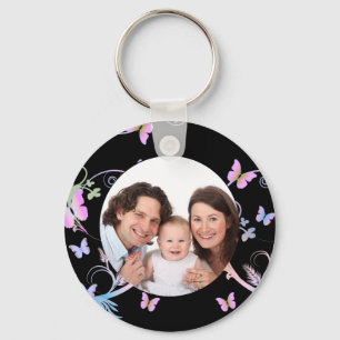 Schmetterling/Foto Schlüsselanhänger