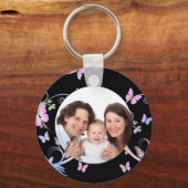 Schmetterling/Foto Schlüsselanhänger (Vorderseite)