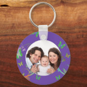 Schmetterling/Foto Schlüsselanhänger (Vorderseite)