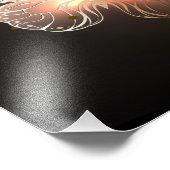 Schmetterling Fotodruck (Ecke)