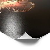 Schmetterling Fotodruck (Ecke)