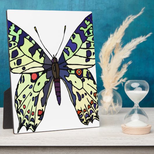 Schmetterling Fotoplatte (Seite)
