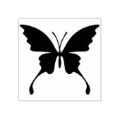 Schmetterling Frack Silhouette Briefmarke Gummistempel (Prägung)