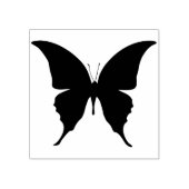 Schmetterling Frack Silhouette Briefmarke Gummistempel (Prägung)