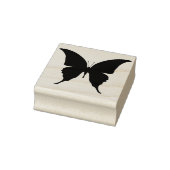 Schmetterling Frack Silhouette Briefmarke Gummistempel (Stempel)