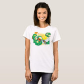 Schmetterling Frauenhemd T-Shirt (Vorne ganz)