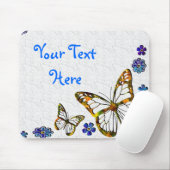 Schmetterling Frost Mousepad (Mit Mouse)