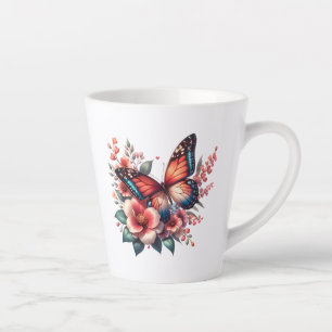 Schmetterling Frühling Sublimations-ClipArt-96284 Milchtasse