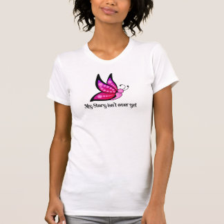 Schmetterling für Semikolon-Suizid-/Depressionsbew T-Shirt