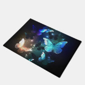 Schmetterling Fußmatte (Schrägansicht)
