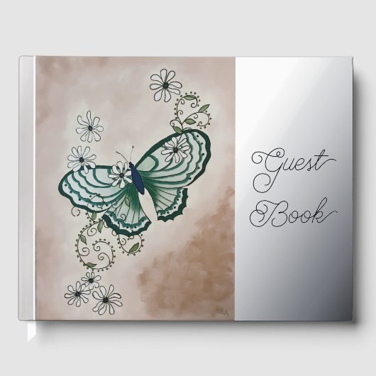 Schmetterling Gästebuch (Vorderseite)