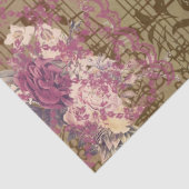 Schmetterling, Geige und Spitzen-Ephemera Seidenpapier (Detail)