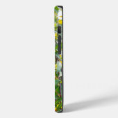 Schmetterling & Gelbe Blumen Handy Case (Rückseite / Links)