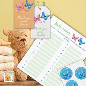 Schmetterling Gender Reveal Party Baby Vorhersagen