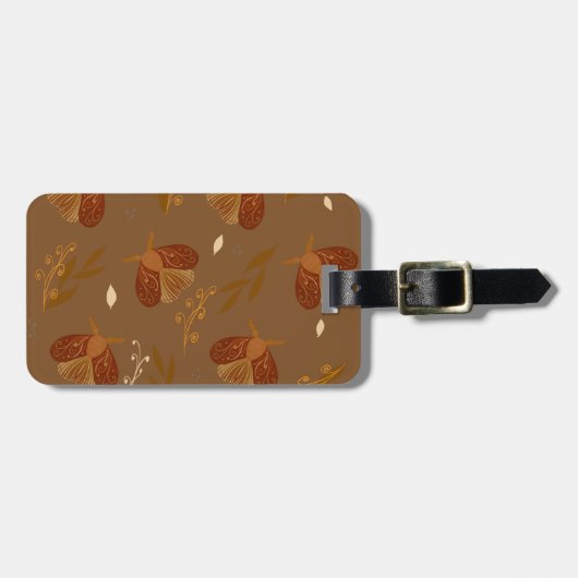 Schmetterling Gepäckanhänger (Vorderseite horizontal)