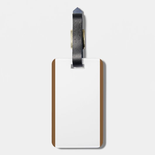 Schmetterling Gepäckanhänger (Rückseite vertikal)